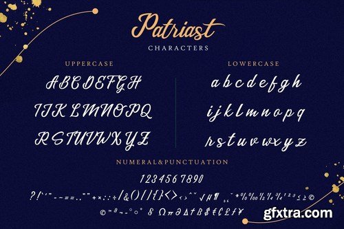 Patriast - Elegant Handwritten Signature