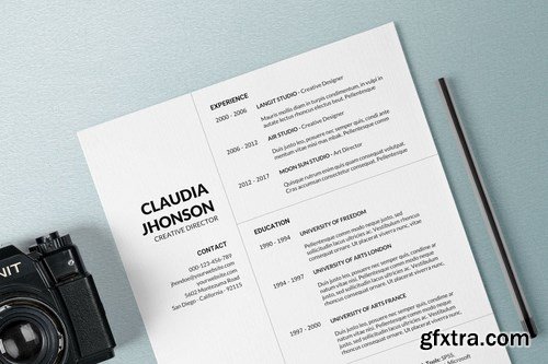 Resume CV Template Pro