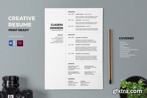 Resume CV Template Pro