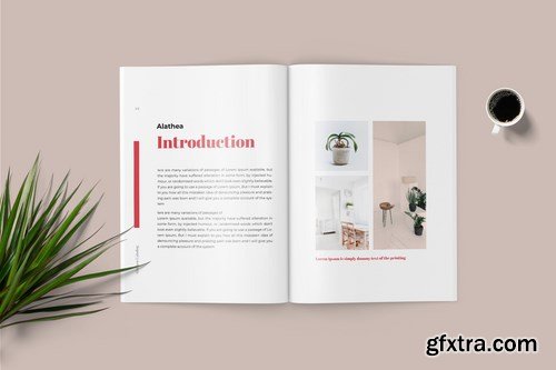 Alathea - Furniture Magazine Template