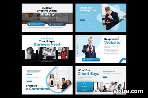 DIGITAL BUSINESS - Powerpoint and Keynote Templates