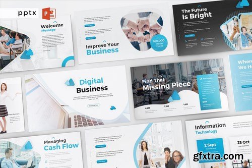 DIGITAL BUSINESS - Powerpoint and Keynote Templates