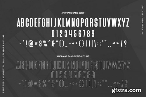 Andrians Script Sans Font