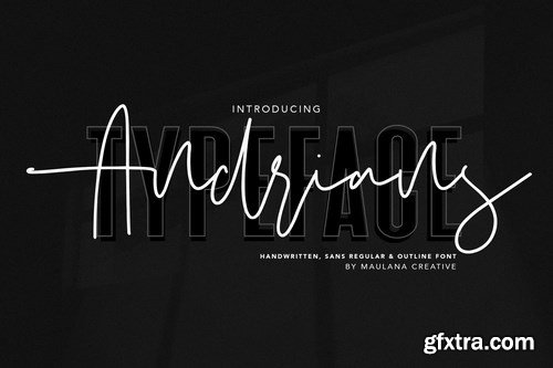 Andrians Script Sans Font