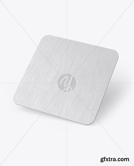 Wood Beverage Coaster Mockup 50090