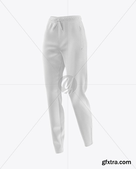 Women\'s Pants Mockup - Front Half Side 50171