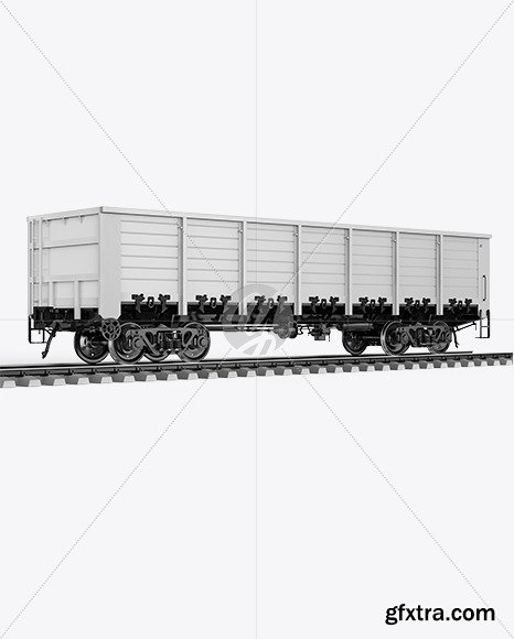 Railroad Car Mockup 50177