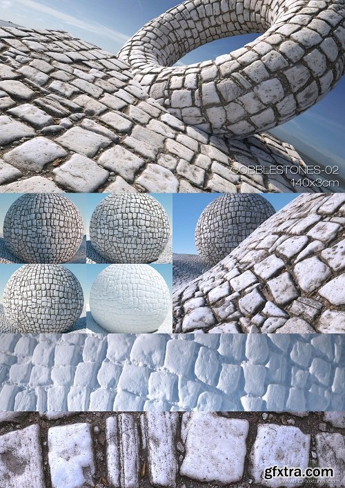 Cobblestones 02 PBR Material