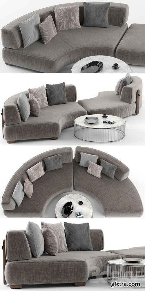 Minotti Florida Sofa Set 1