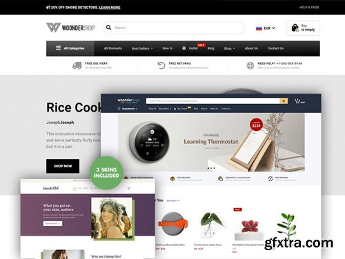 ProteusThemes - WoonderShop v3.6.0 - WooCommerce Theme for eCommerce Professionals - NULLED