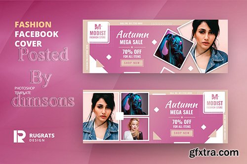 Fashion R1 Facebook Cover Template