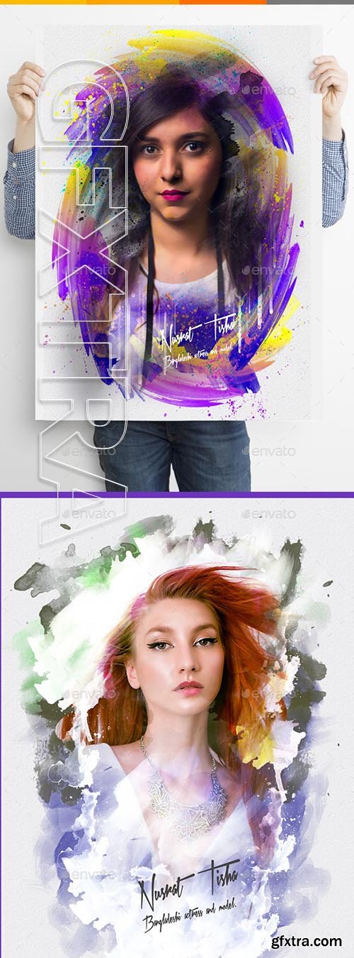 GraphicRiver - Art Stick Photo Template 24281919