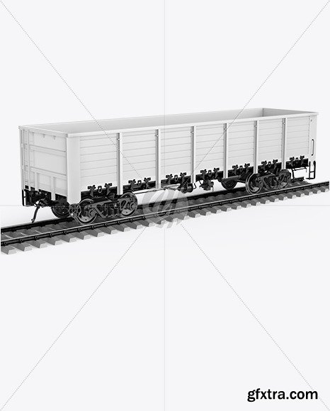 Railroad Car Mockup 50182