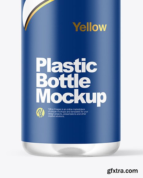 Clear Plastic Bottle Mockup 50188