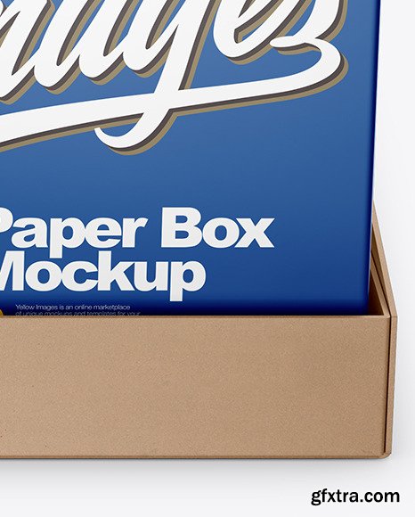 Paper Palette With Four Boxes Mockup 50190