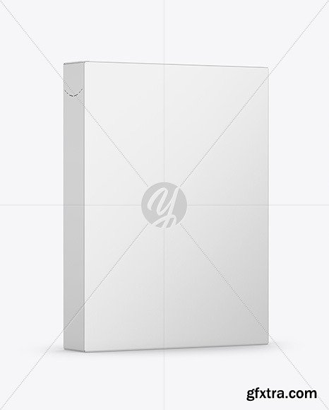 Matte Paper Box Mockup 50206