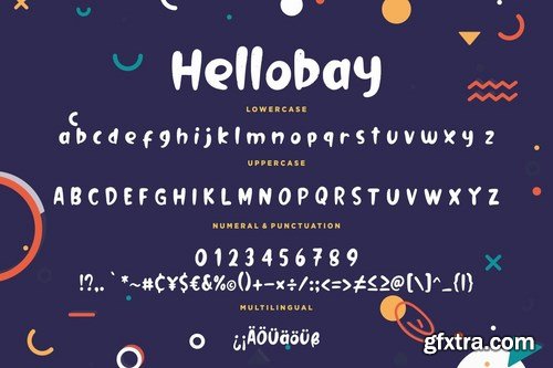 Hellobay Fun Children Typeface