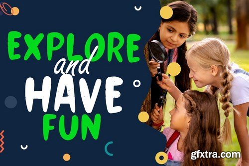 Hellobay Fun Children Typeface