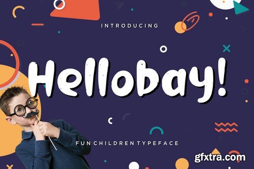 Hellobay Fun Children Typeface