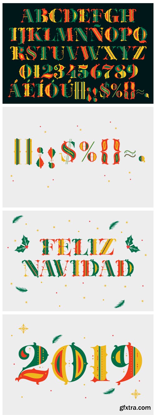 Merry Christmas Font