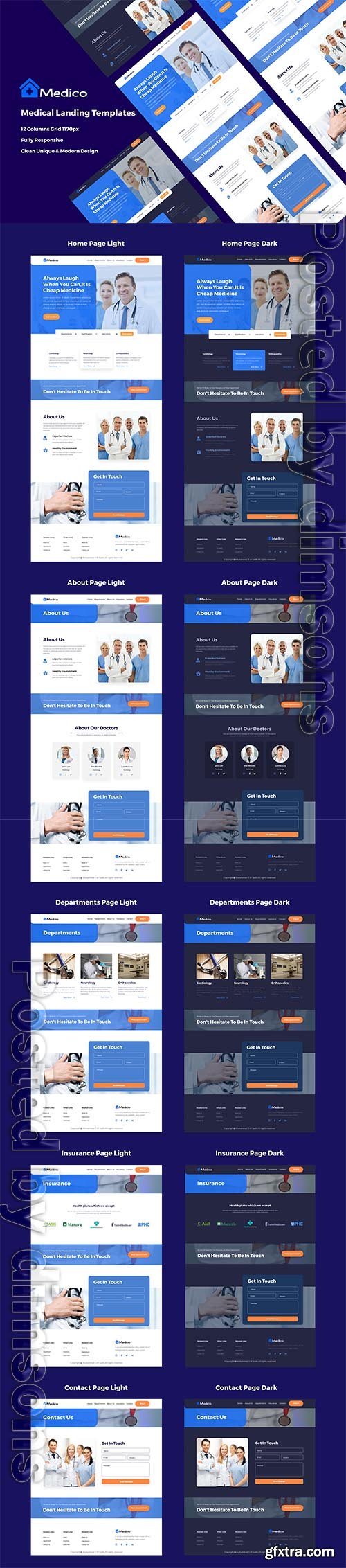 Medico-Medical Landing Page