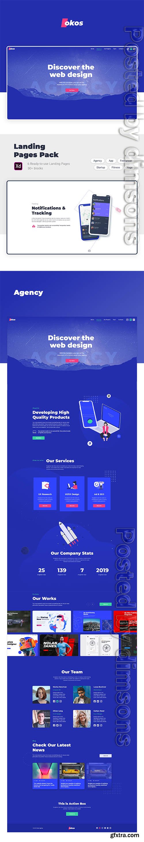 Okos Landing Pages Pack