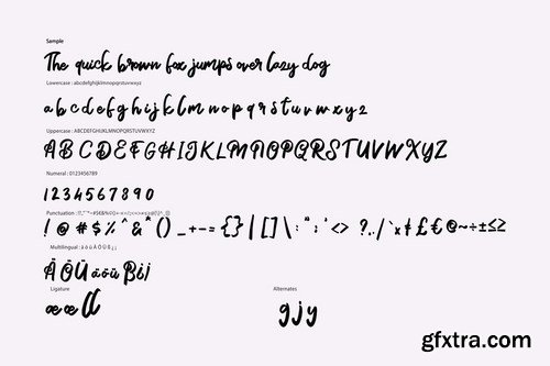 CM - Alya Brush Style Font 4207298