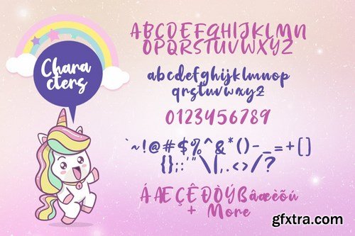 Kindness Unicorn Font