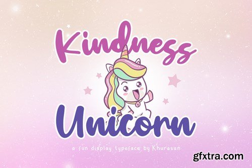 Kindness Unicorn Font