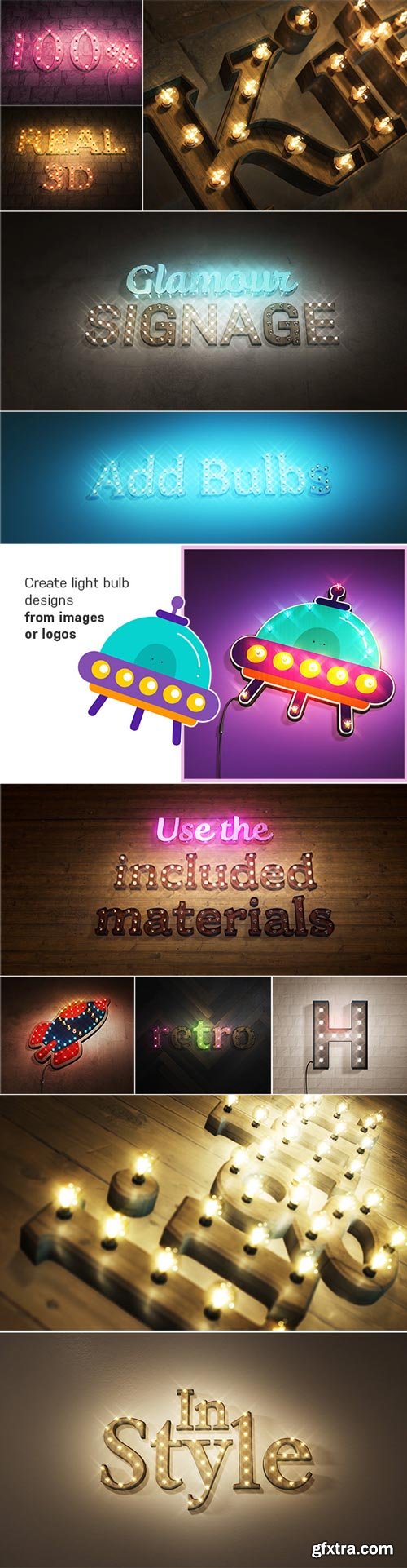 Videohive - Real 3D Light Bulb Kit - 24849744