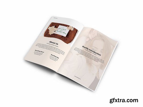 Branding Guideline A4 Brochure Template