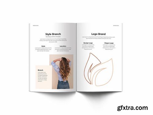 Branding Guideline A4 Brochure Template