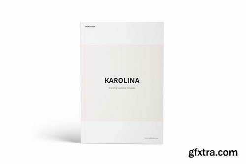 Branding Guideline A4 Brochure Template