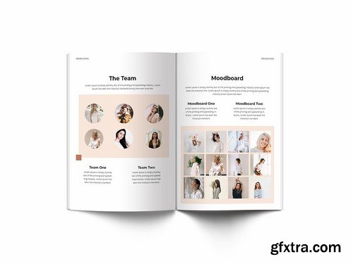 Branding Guideline A4 Brochure Template