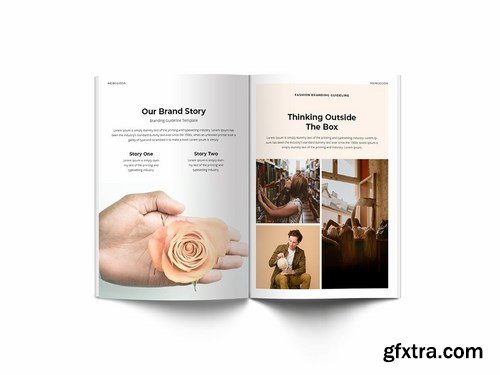 Branding Guideline A4 Brochure Template