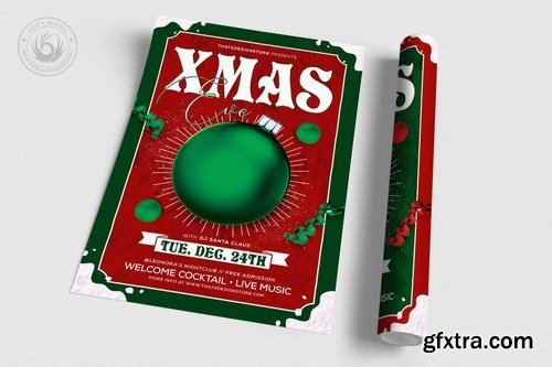 Christmas Eve Flyer Template V9