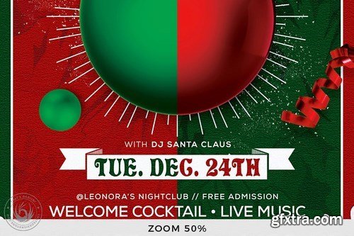 Christmas Eve Flyer Template V9