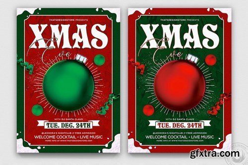 Christmas Eve Flyer Template V9