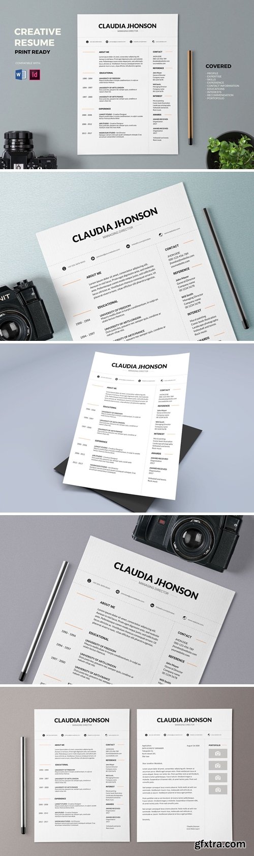 Resume / CV Template Pro