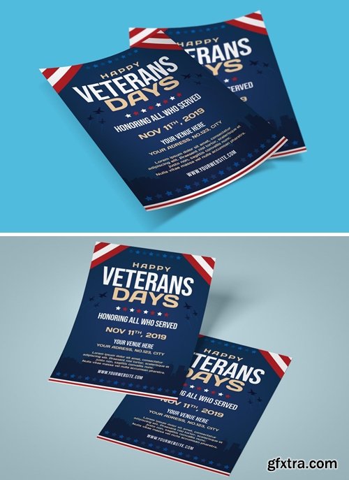 US Veterans Days Flyer