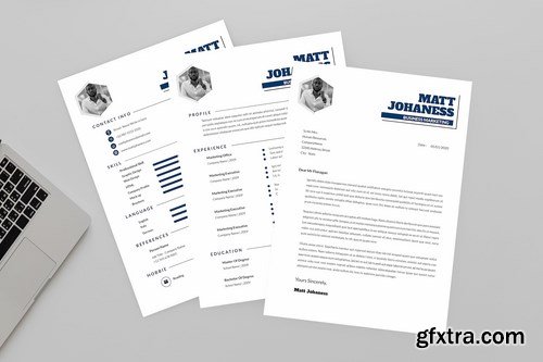 Business Marketing Resume Designer