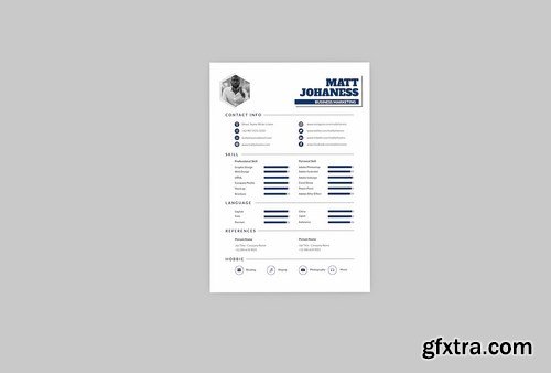 Business Marketing Resume Designer