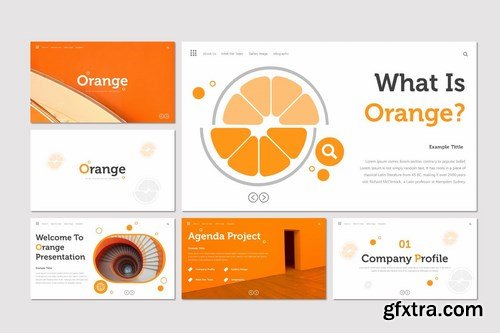 Orange - Powerpoint Google Slides and Keynote Templates