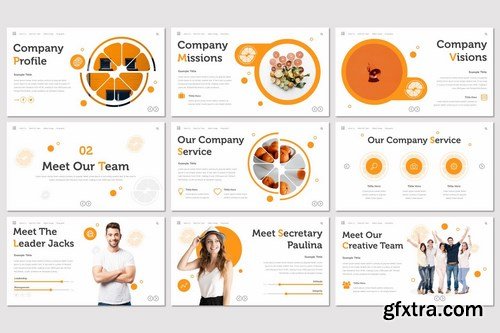 Orange - Powerpoint Google Slides and Keynote Templates