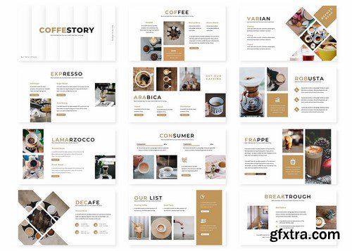 Coffeestory - Powerpoint Google Slides and Keynote Templates