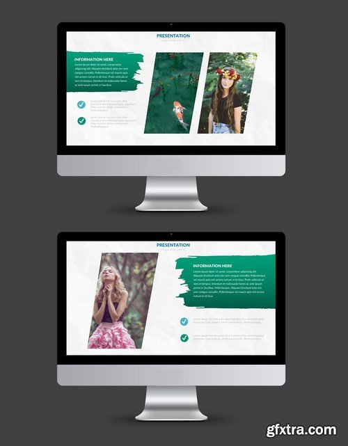 Landing Powerpoint and Keynote Templates