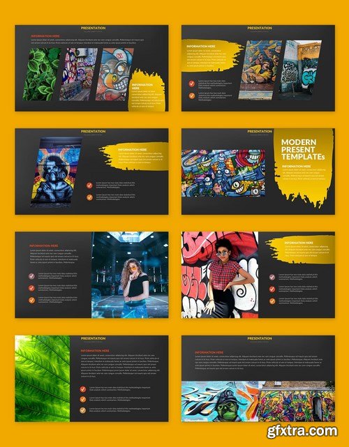 Yellowyo Powerpoint and Keynote Templates