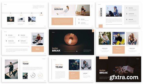 Amber - Business Powerpoint Template