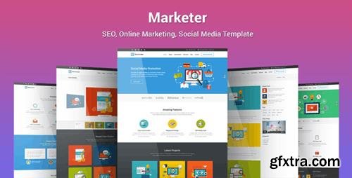 ThemeForest - Marketer v1.2.6 - SEO, Online Marketing, Social Media WordPress Theme - 19570286