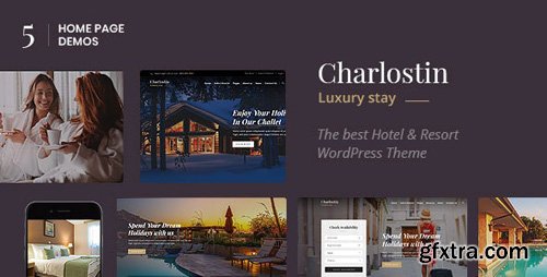 ThemeForest - Charlostin v1.0 - Hotel & Resort Booking WordPress Theme (Update: 22 March 19) - 22806102